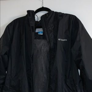 Columbia rain coat